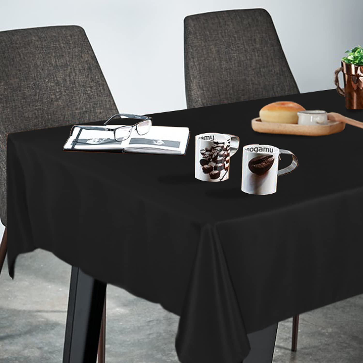 Fitable Rectangle Tablecloth 90X156 Inch Tablecloth Stain And Wrinkle Resistant Washable Polyester Table Cloth, Decorative Fabri